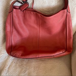 Coach Avery large Hobo bag -color is Sienna orange